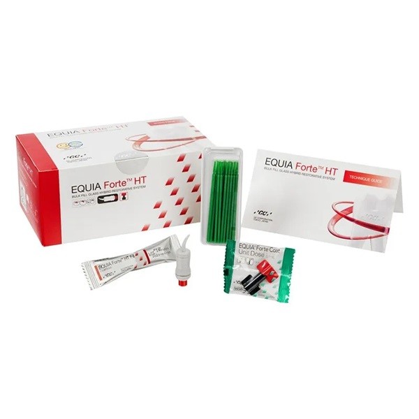 EQUIA Forte HT Intro Kit 20 cáps + 20 monodosis Equia Forte Coat