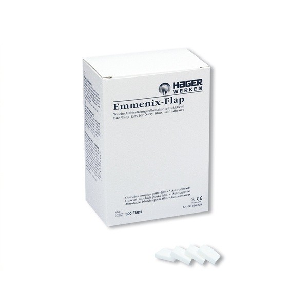 EMMENIX-FLAP Tacos adhesivos de foam desechables 656303 500 uds