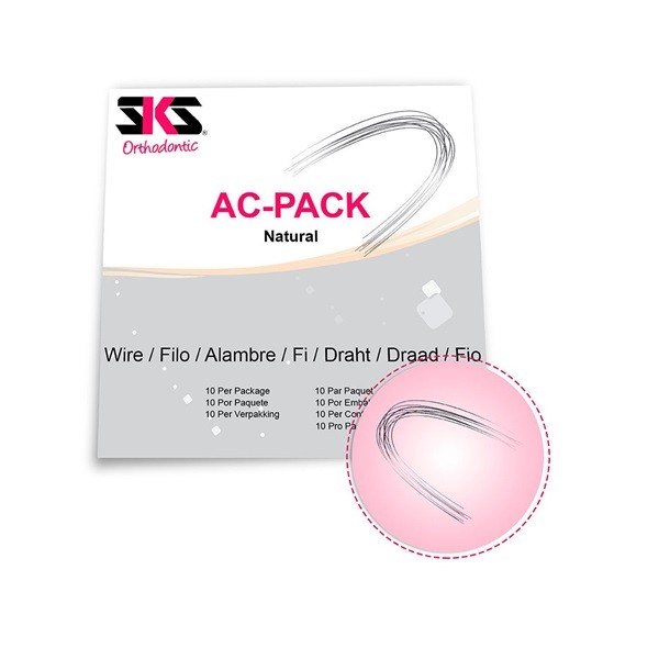 Arco de Acero Natural Rectangular 10 uds