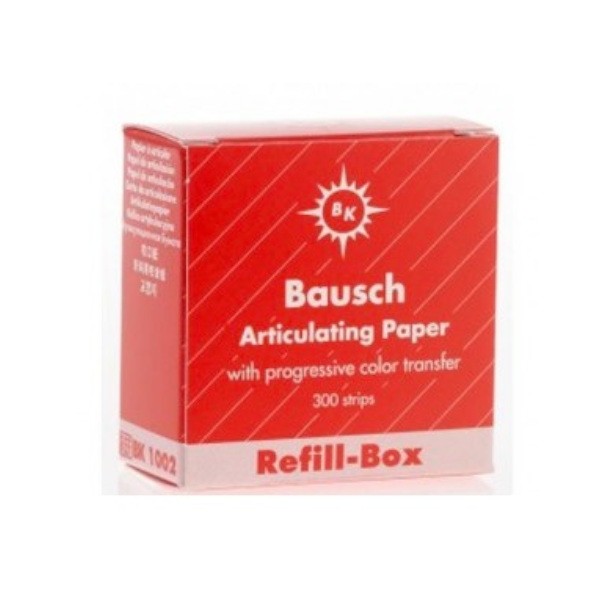 BK1002 Papel Articular 200 micras Bausch Rojo Reposición