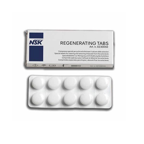 ICLAVE NSK Pastillas Mantenimiento Autoclaves - 10 uds