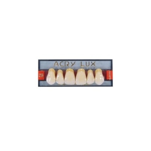 Acry Lux Dientes Superiores Ruthinium