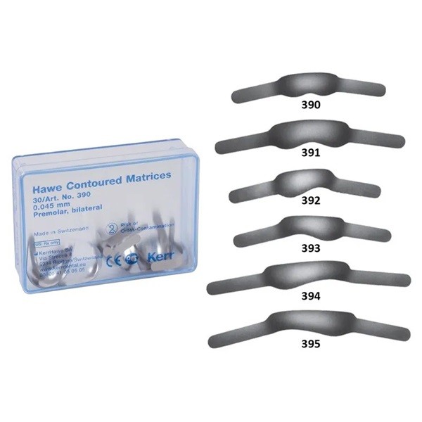 Matrices Contorneadas Hawe 30 uds