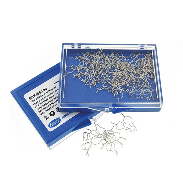 Ligaduras preformadas Kobayashi Natura Leone 100 uds