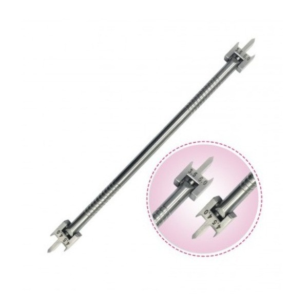 Posicionador - Medidor de Brackets con punta móvil