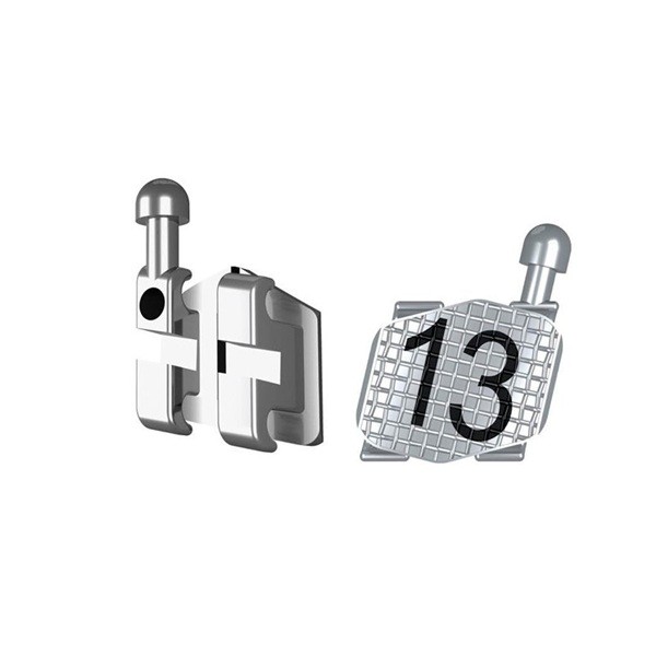 Brackets metal Mini-Roth 018 Leone Reposición 10 uds