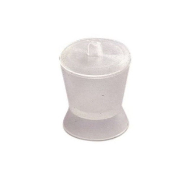 Tacita de silicona para resina Ø50 mm con tapa