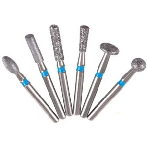 Fresas de Diamante para Turbina Anillo Azul