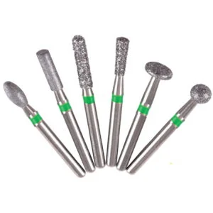 Fresas de Diamante para Turbina Anillo Verde